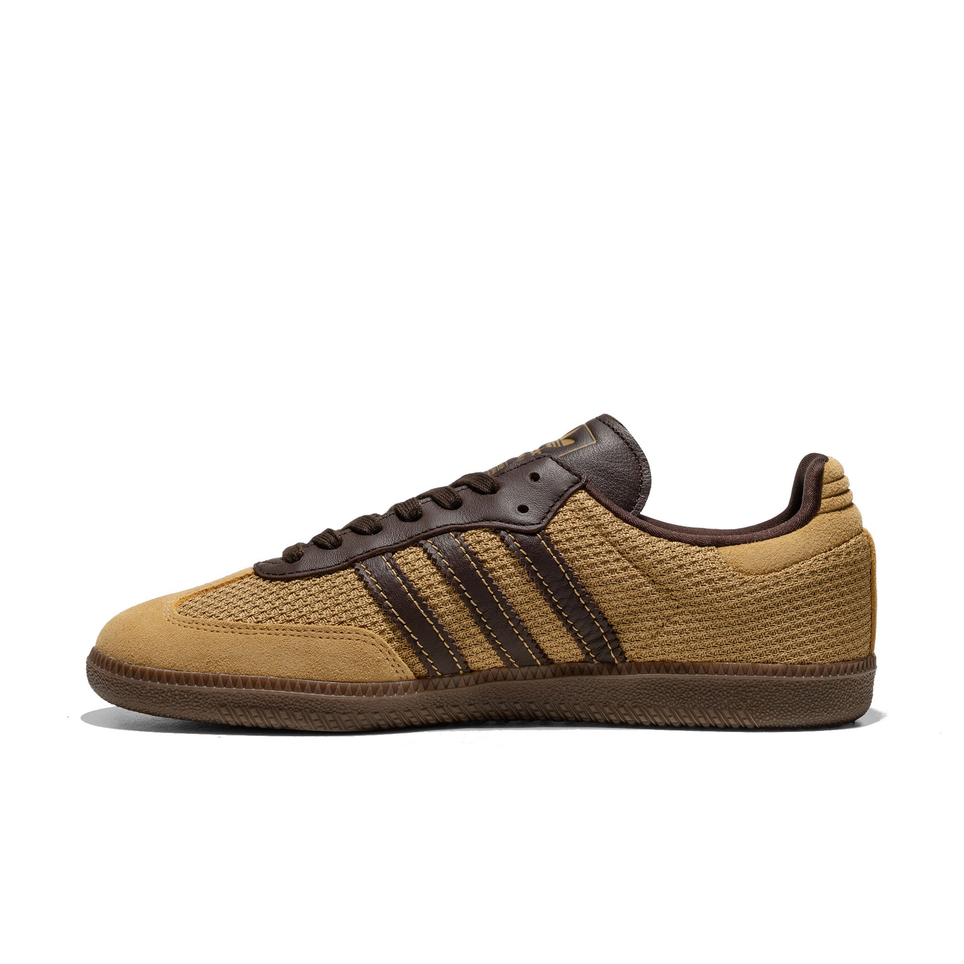 Adidas Originals Samba OG Golden Beige/Dark Brown/Gum  - JR0884