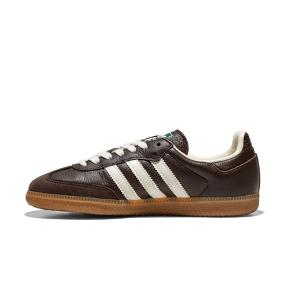 Adidas Originals Samba OG Dark Brown/Off White/Gum  - JR0891