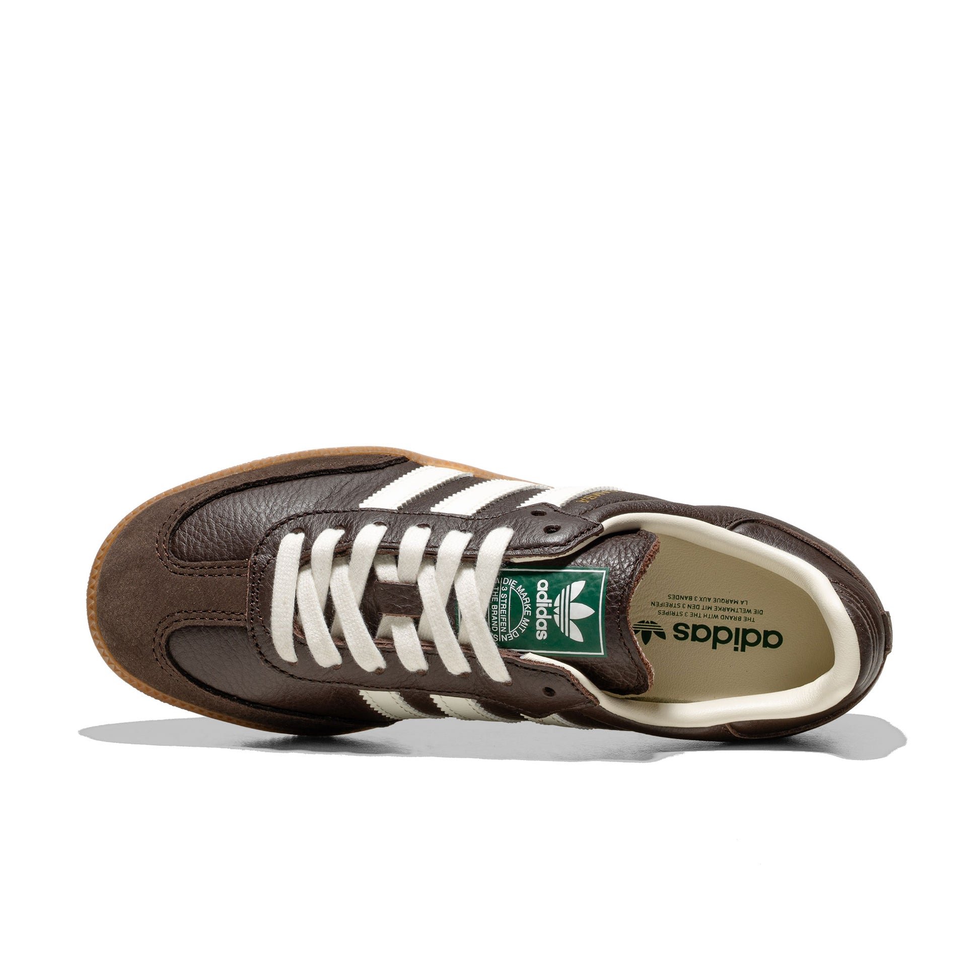 Adidas Originals Samba OG Dark Brown/Off White/Gum  - JR0891