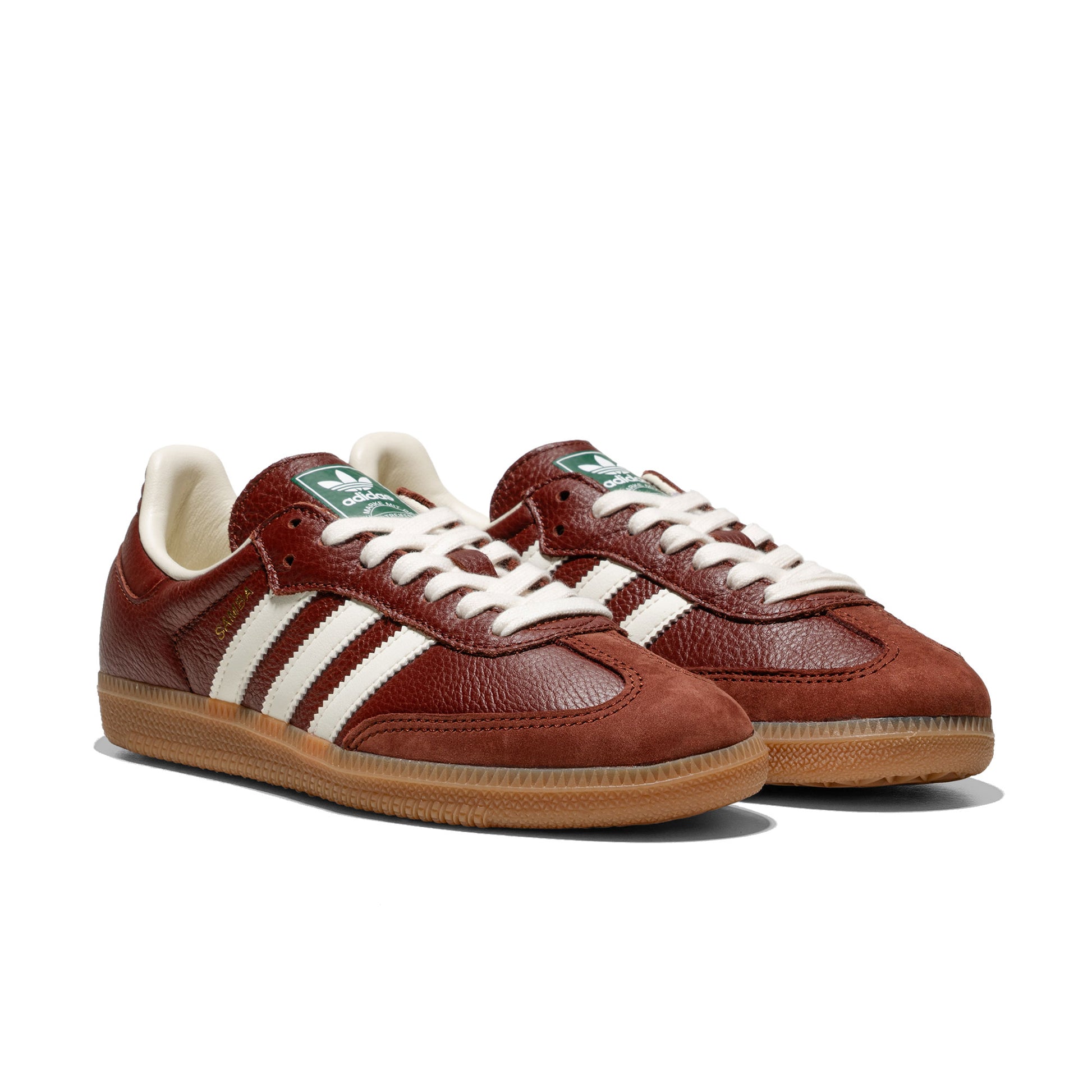Adidas Originals Samba OG Fox Brown/Off White/Gum  - JR0892
