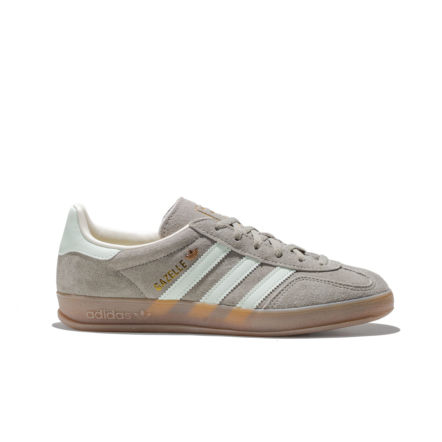 Adidas Originals Gazelle Indoor W Silver Pebble/Linen Green  - JR2430