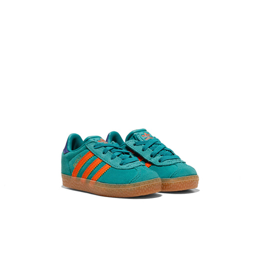 Adidas Originals Gazelle CF EL I Pure Teal/Impact Orange  - JR5940