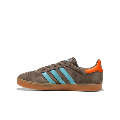 Adidas Originals Gazelle J Cargo Brown/Blue Glow/Orange  - JR5942
