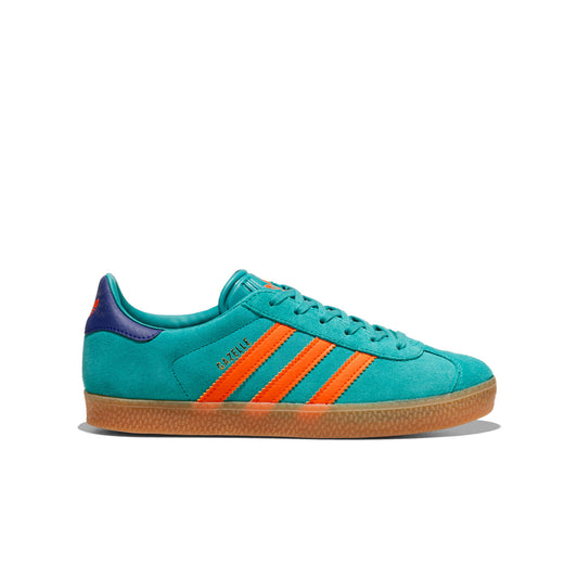 Adidas Originals Gazelle J Pure Teal/Impact Orange  - JR5943