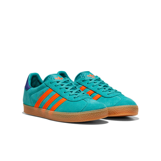 Adidas Originals Gazelle J Pure Teal/Impact Orange  - JR5943