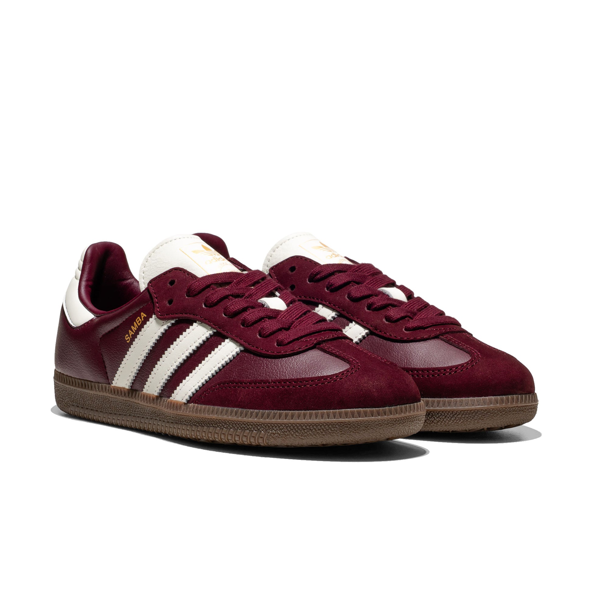 Adidas Originals Samba OG W Maroon/Off White/Gum  - JR8844
