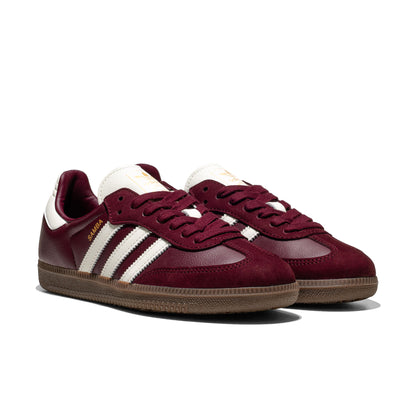 Adidas Originals Samba OG W Maroon/Off White/Gum  - JR8844