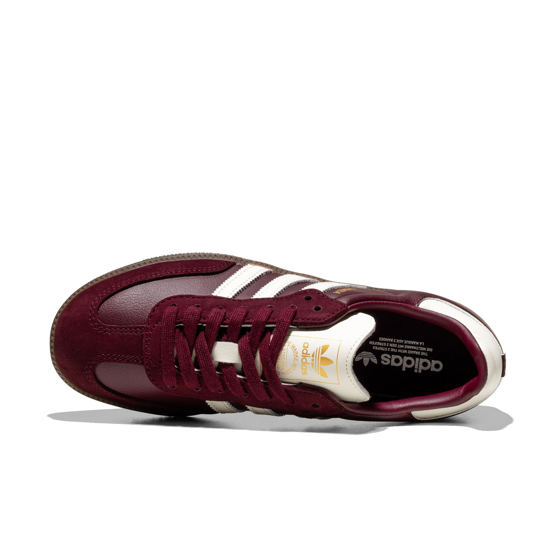 Adidas Originals Samba OG W Maroon/Off White/Gum  - JR8844
