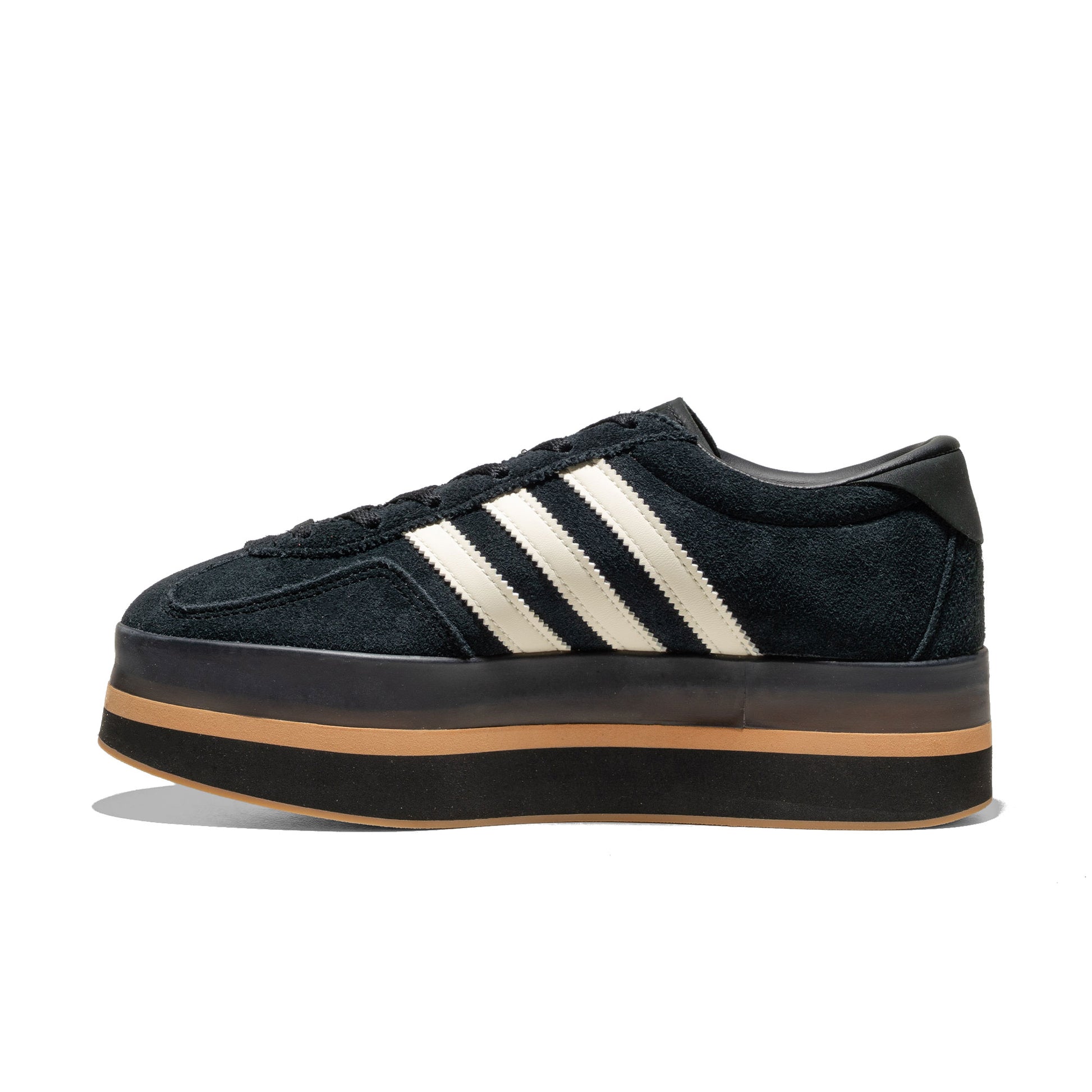 Adidas Originals Gazelle Stack W Core Black/Cream White/Gum  - JS0239