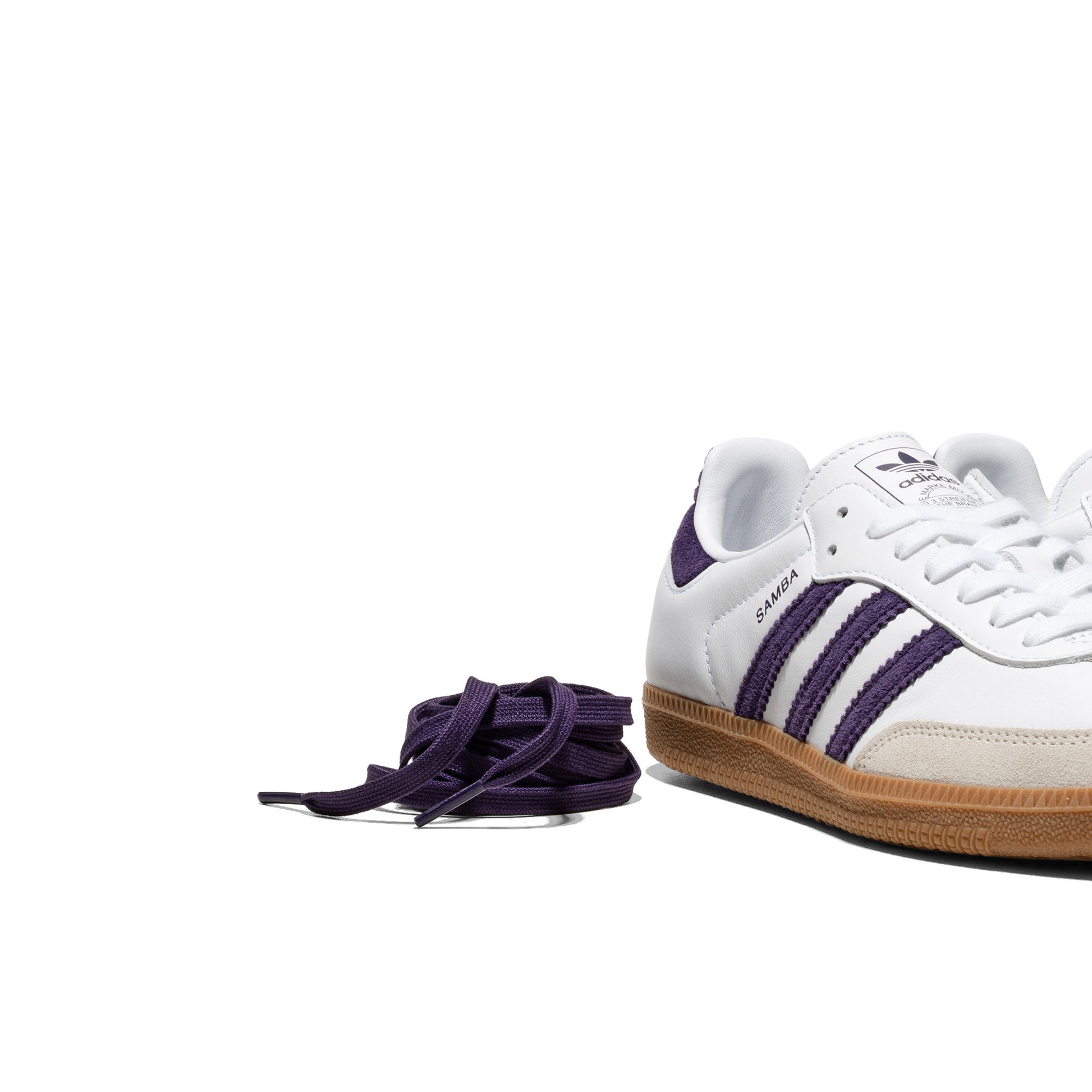 Adidas Originals Samba OG W Cloud white/Alumina/Aurora Plum  - JS1392