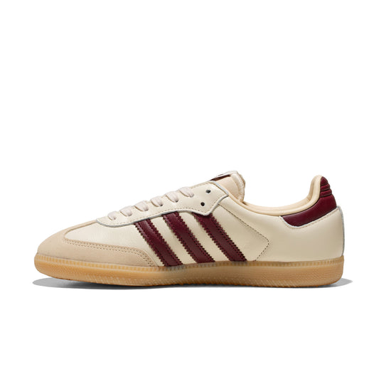 Adidas Originals Samba OG Wonder White/Shadow Red/Gum  - JS3830