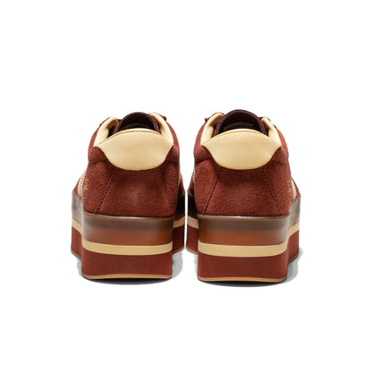 Adidas Originals Gazelle Stack W Fox Brown/Orange Tint/Gum  - JS3928