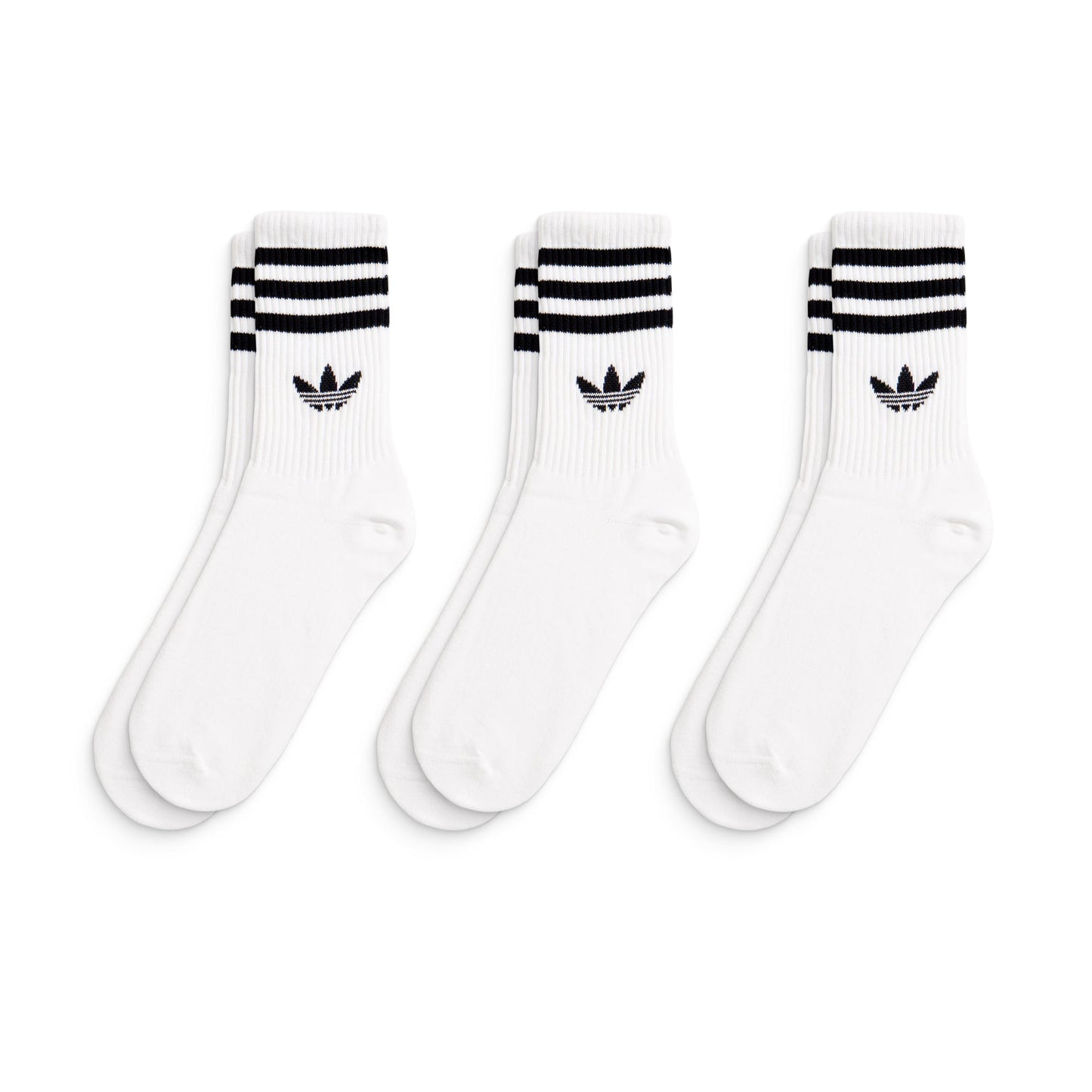 Adidas Originals 3S Crew S 3Pairs White/White/White  - JV7401