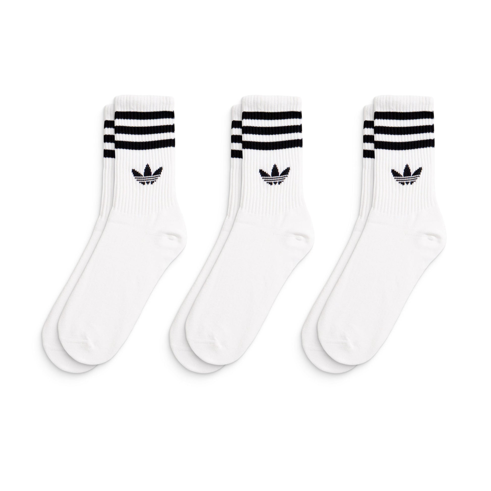 Adidas Originals 3S Crew S 3Pairs White/White/White  - JV7401