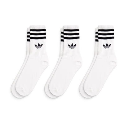 Adidas Originals 3S Crew S 3Pairs White/White/White  - JV7401