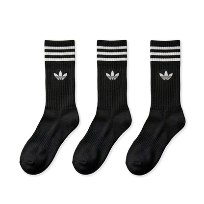Adidas Originals 3S Crew S 3Pairs Black/Black/Black  - JV7402