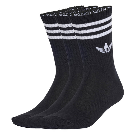 Adidas Originals 3S Crew S 3Pairs Black/Black/Black  - JV7402