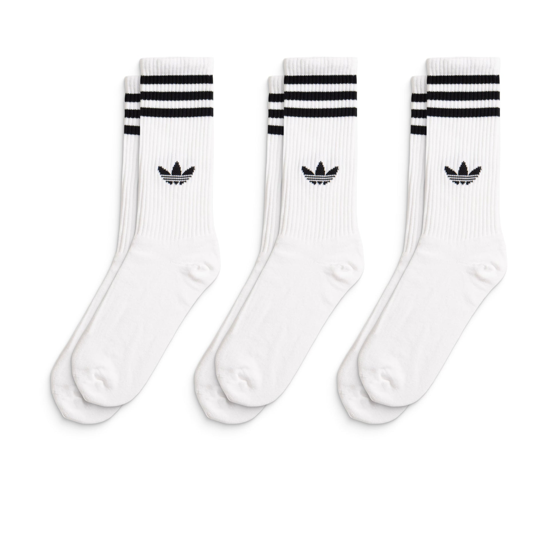 Adidas Originals 3S High Crew S 3Pairs White/White/White  - JV7416