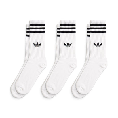 Adidas Originals 3S High Crew S 3Pairs White/White/White