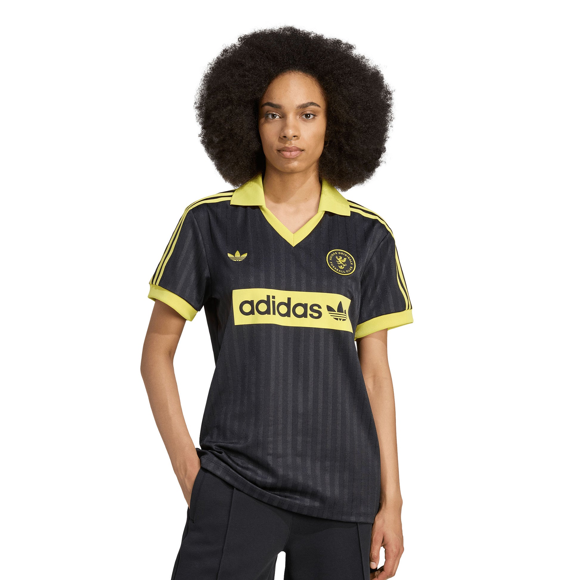 Adidas Originals Football Tee Black  - JW2562