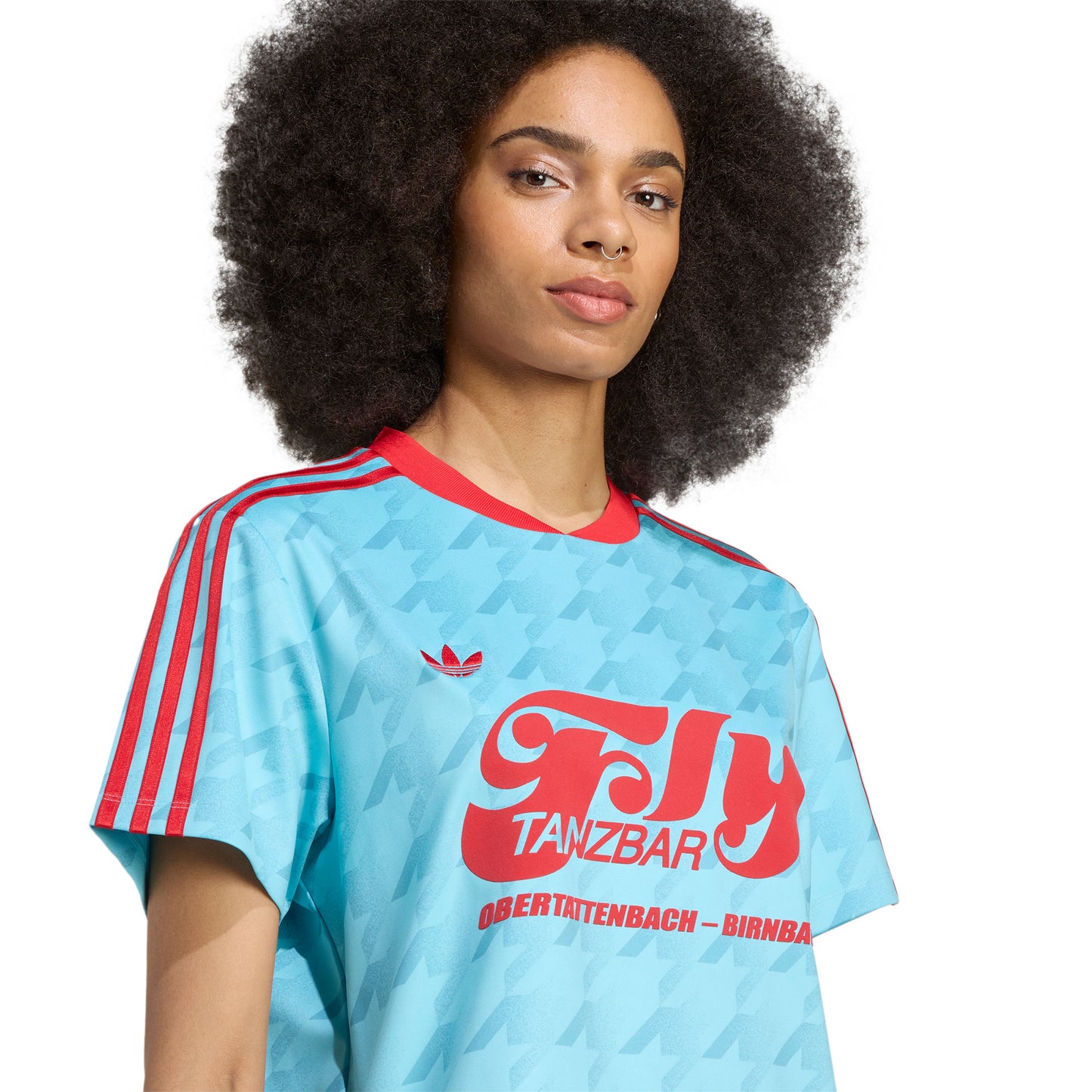 Adidas Originals Footie Jersey Blue Glow  - JW2771