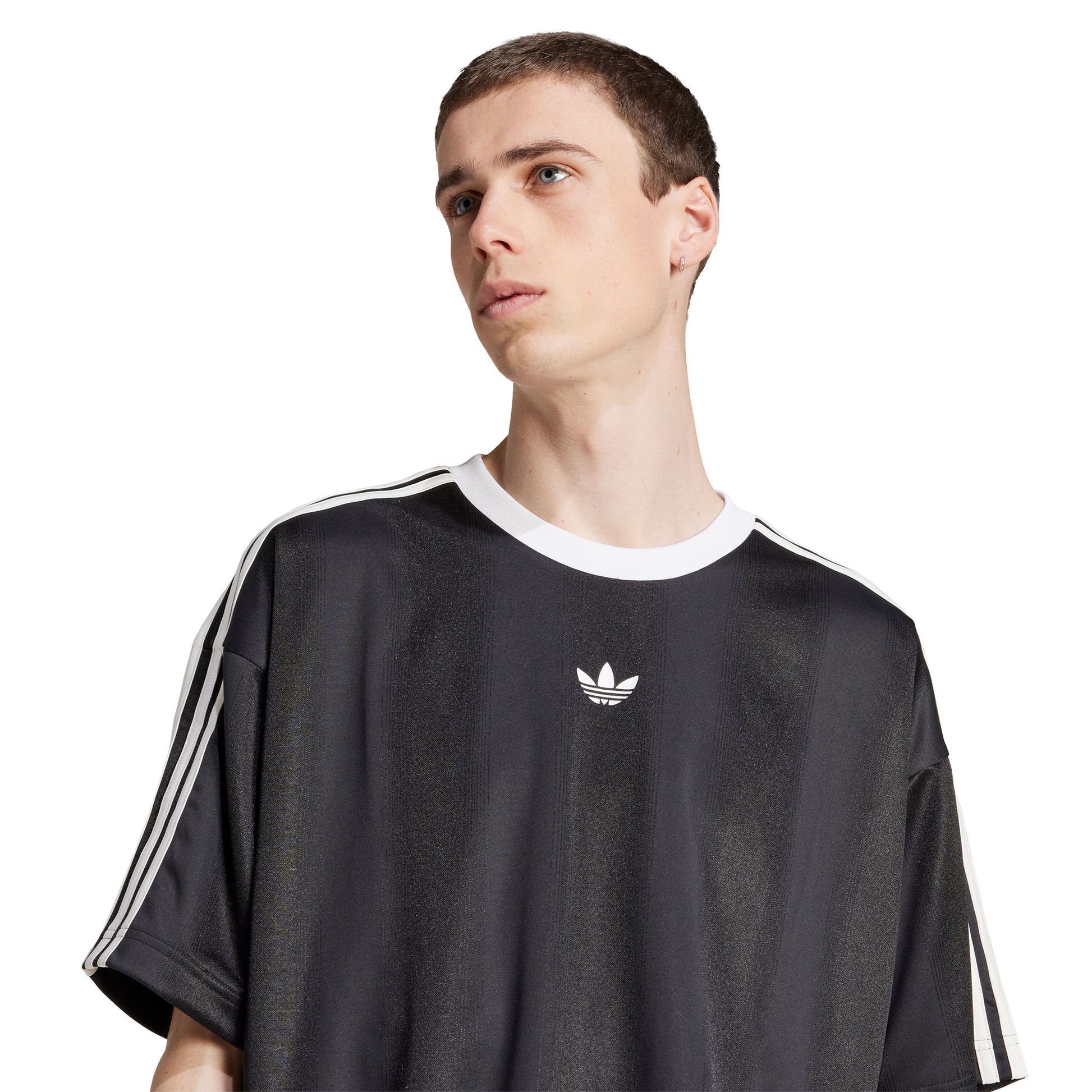 Adidas Originals Jacquard Jersey Black/White  - JW5876