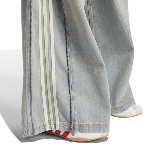 Adidas Originals Denim Zip Pant Light Denim  - JX9210