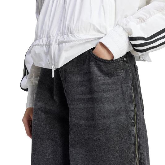 Adidas Originals Denim Zip Pant Black  - JX9211