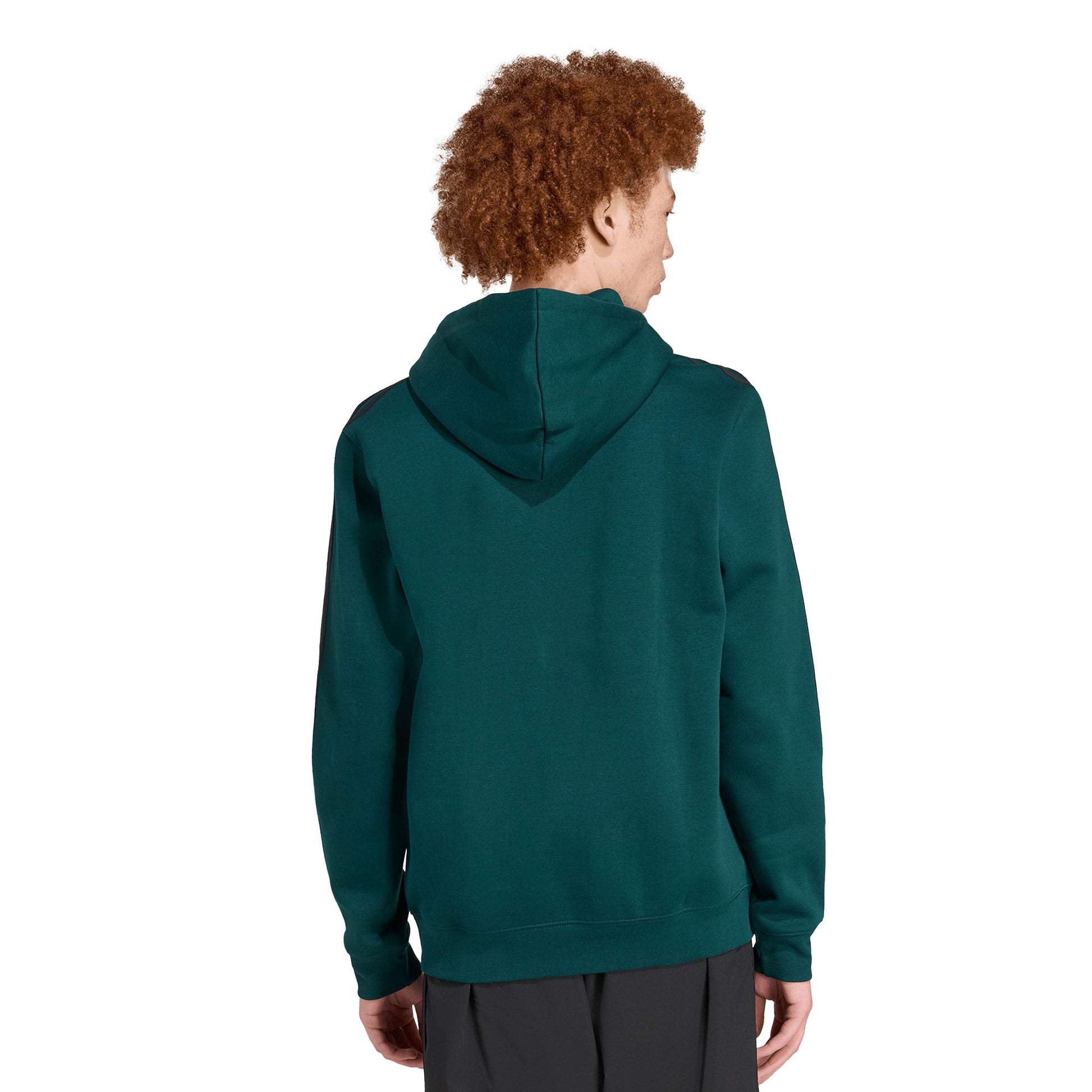 Adidas Originals 3-Stripes Hoody Aurora Ivy/Black  - JY1378