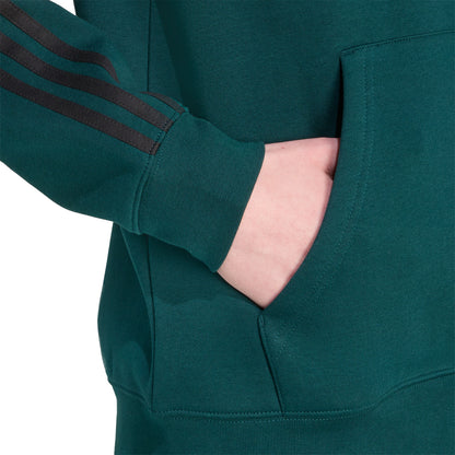 Adidas Originals 3-Stripes Hoody Aurora Ivy/Black  - JY1378