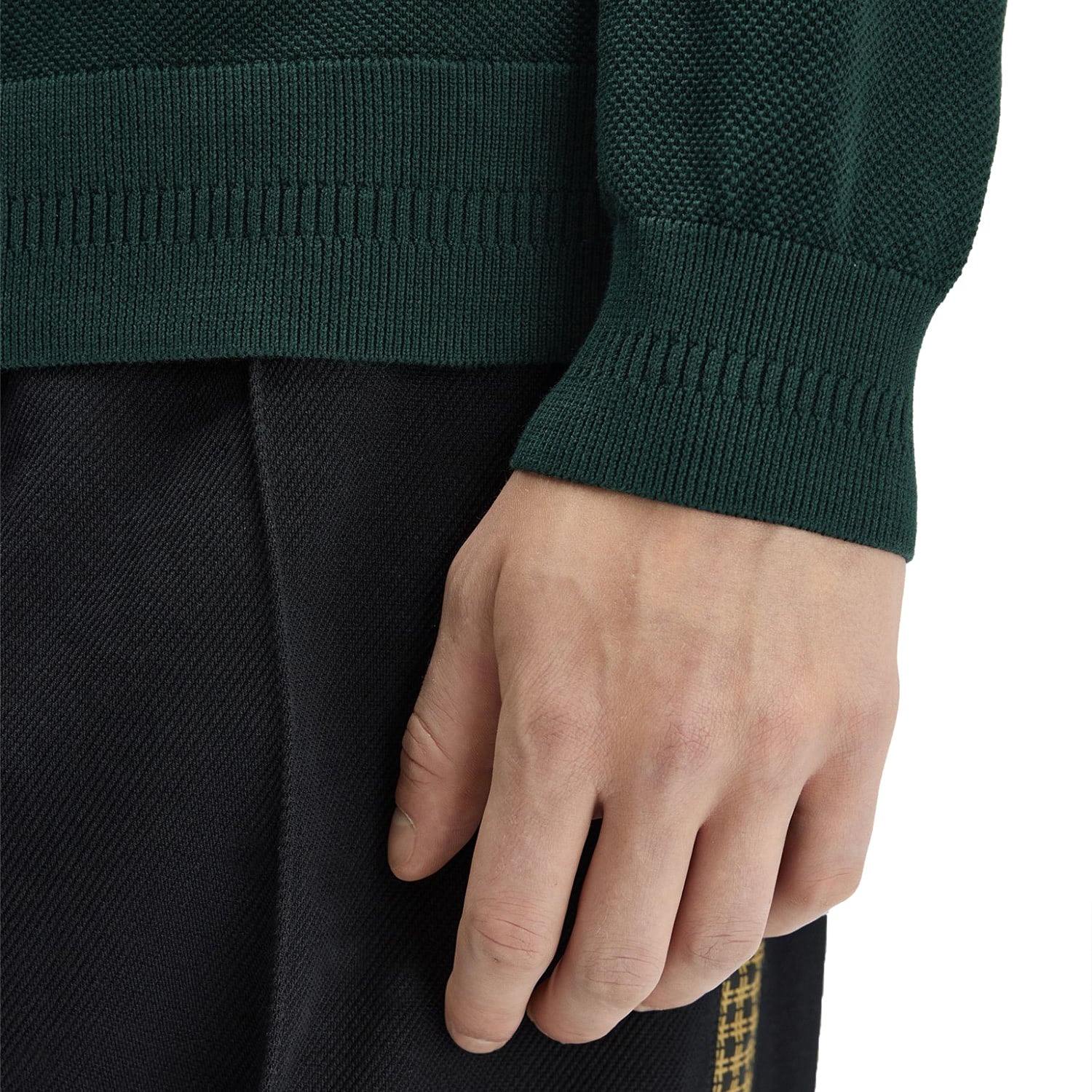 Fred Perry Pique Stitch Jumper Grassroots  - K1309-30A