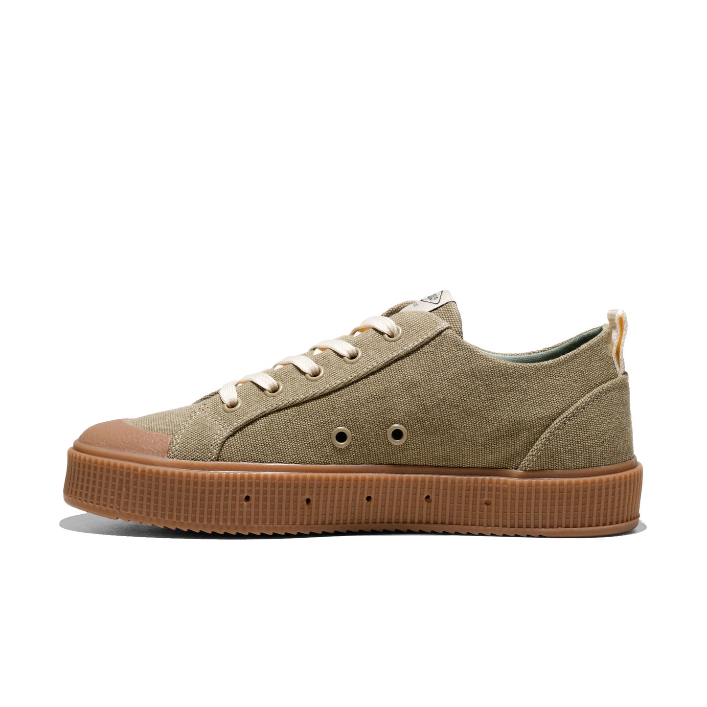 Sanjo K230 Washed Khaki/Gum  - K230-WAS-KAK
