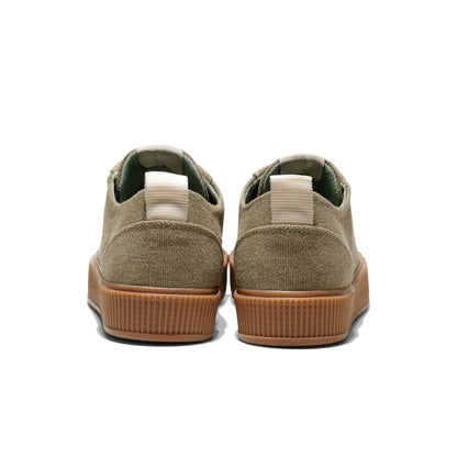 Sanjo K230 Washed Khaki/Gum  - K230-WAS-KAK