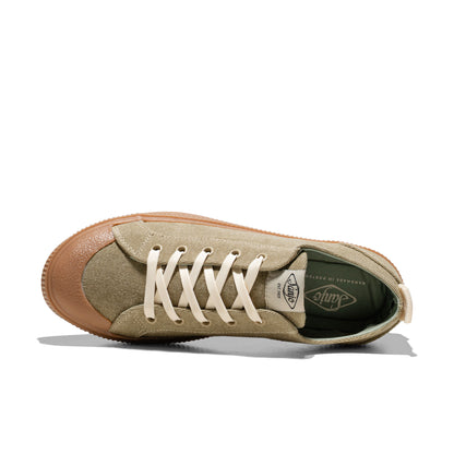 Sanjo K230 Washed Khaki/Gum  - K230-WAS-KAK