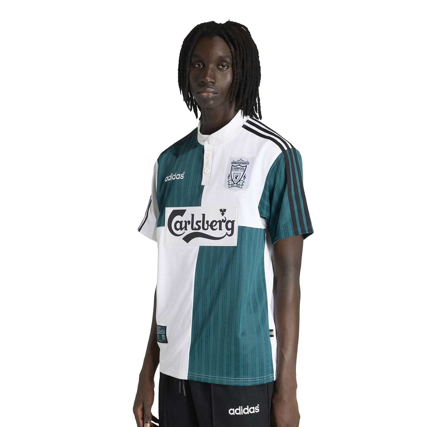 Adidas Originals Liverpool FC A Jersey 95 White/Rich Green  - KA8093