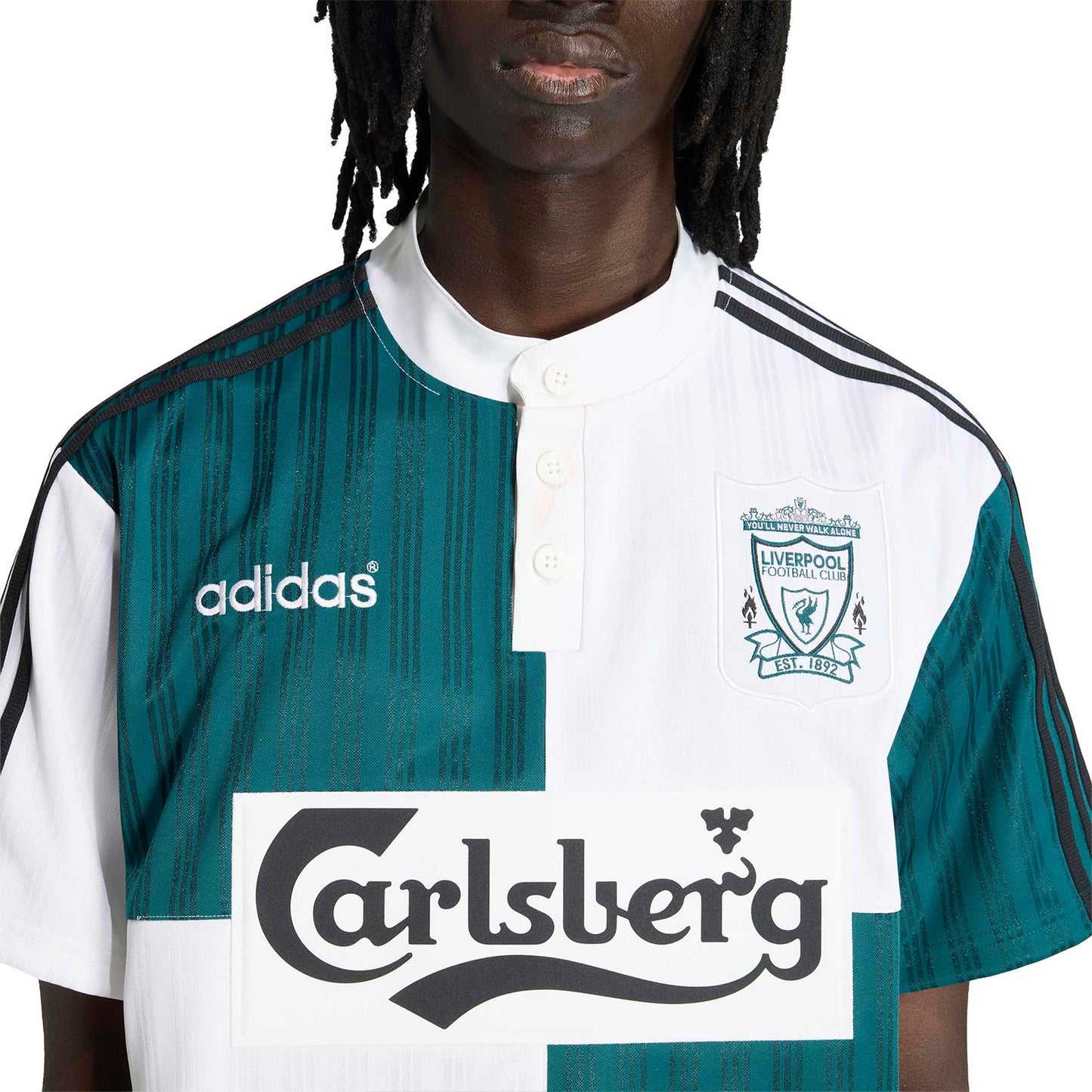 Adidas Originals Liverpool FC A Jersey 95 White/Rich Green  - KA8093