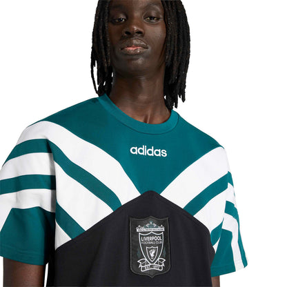 Adidas Originals Liverpool FC Tee 95 Black/Rich Green  - KA8097