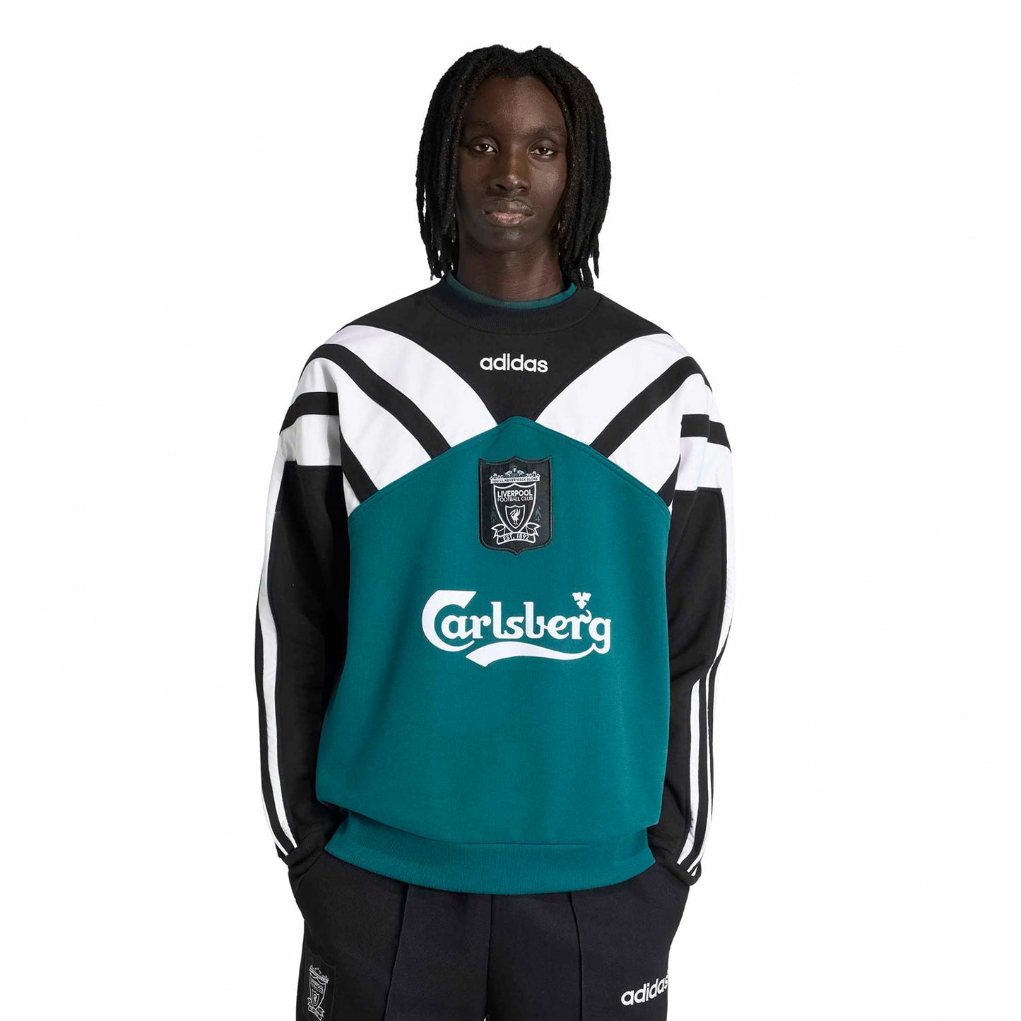 Adidas Originals Liverpool FC Sweat 95 Rich Green/Black  - KA8098