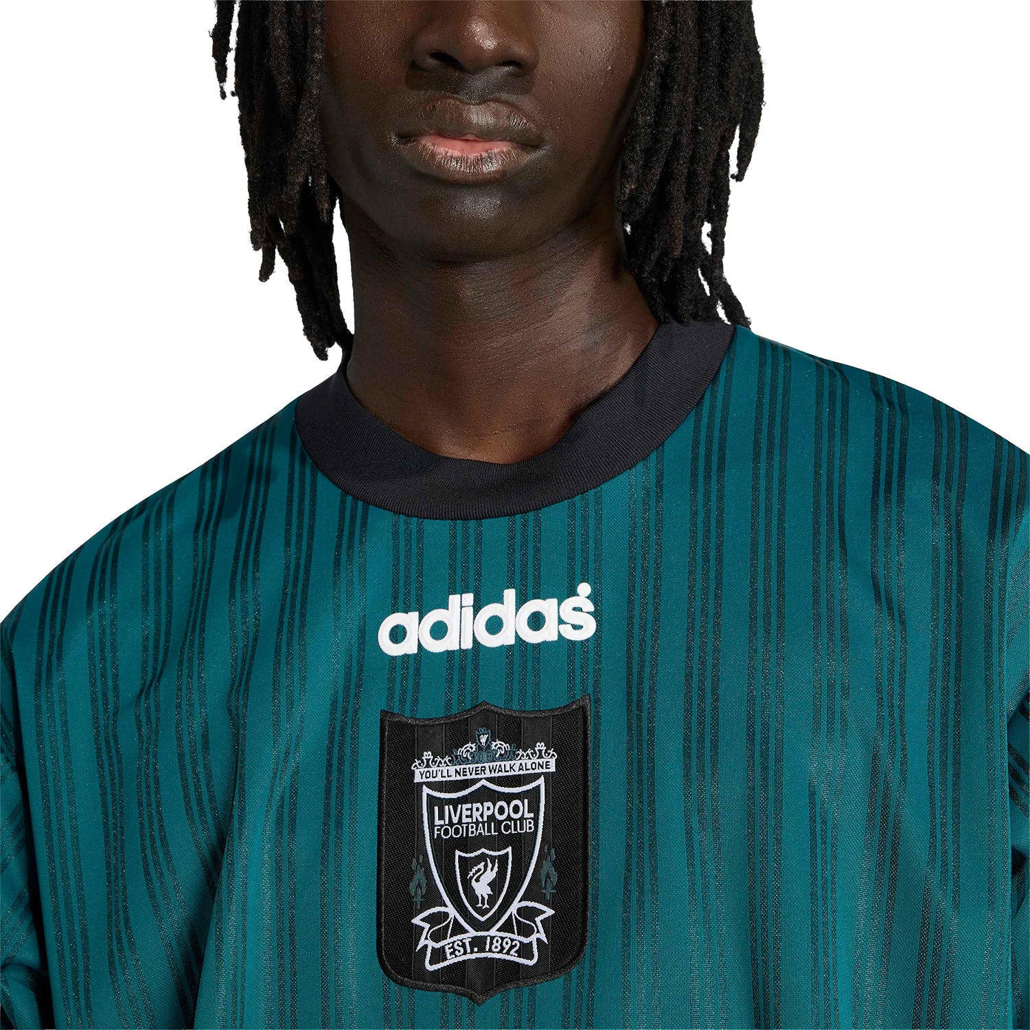 Adidas Originals Liverpool FC Poly Tee 95 Rich Green  - KA8105