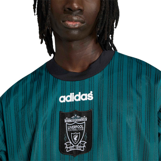 Adidas Originals Liverpool FC Poly Tee 95 Rich Green  - KA8105