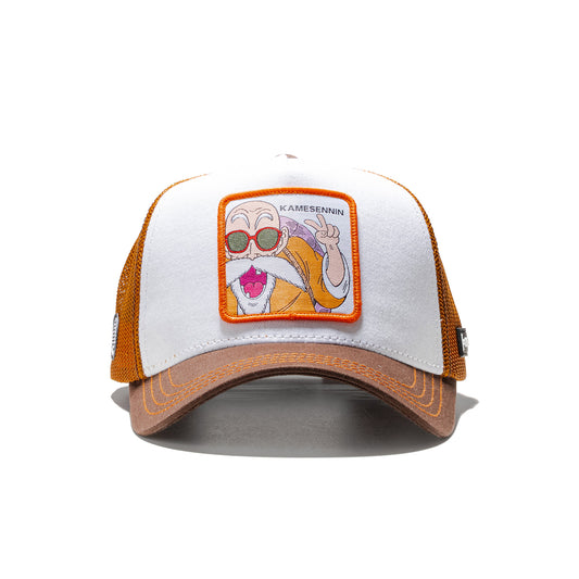 Capslab Dragon Ball Z Master Roshi Cap White/Brown/Orange  - KAM