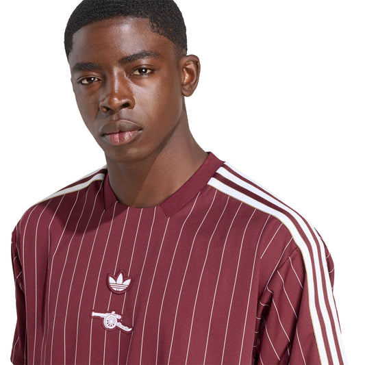 Adidas Originals Arsenal FC Icon Jersey Collegiate Burgundy  - KB6427