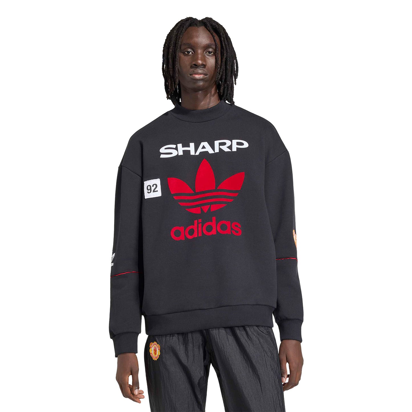 Adidas Originals Manchester United FC Sweat 90 Black  - KC6383