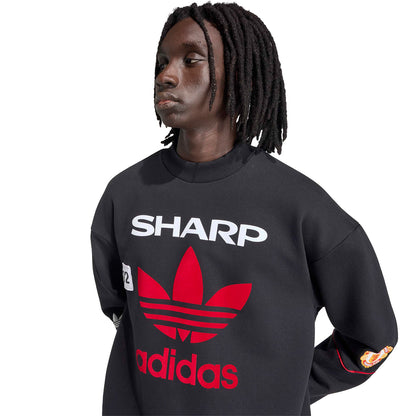 Adidas Originals Manchester United FC Sweat 90 Black  - KC6383