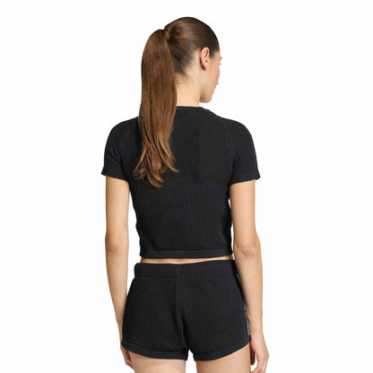 Adidas Originals Crochet Tee Black  - KC6481