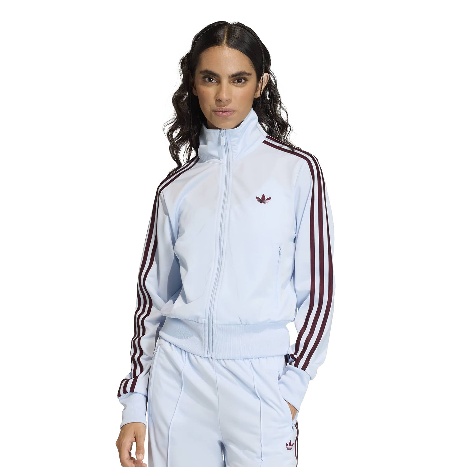 Adidas Originals Firebird Classic TT Crystal Sky/Maroon  - KC6574