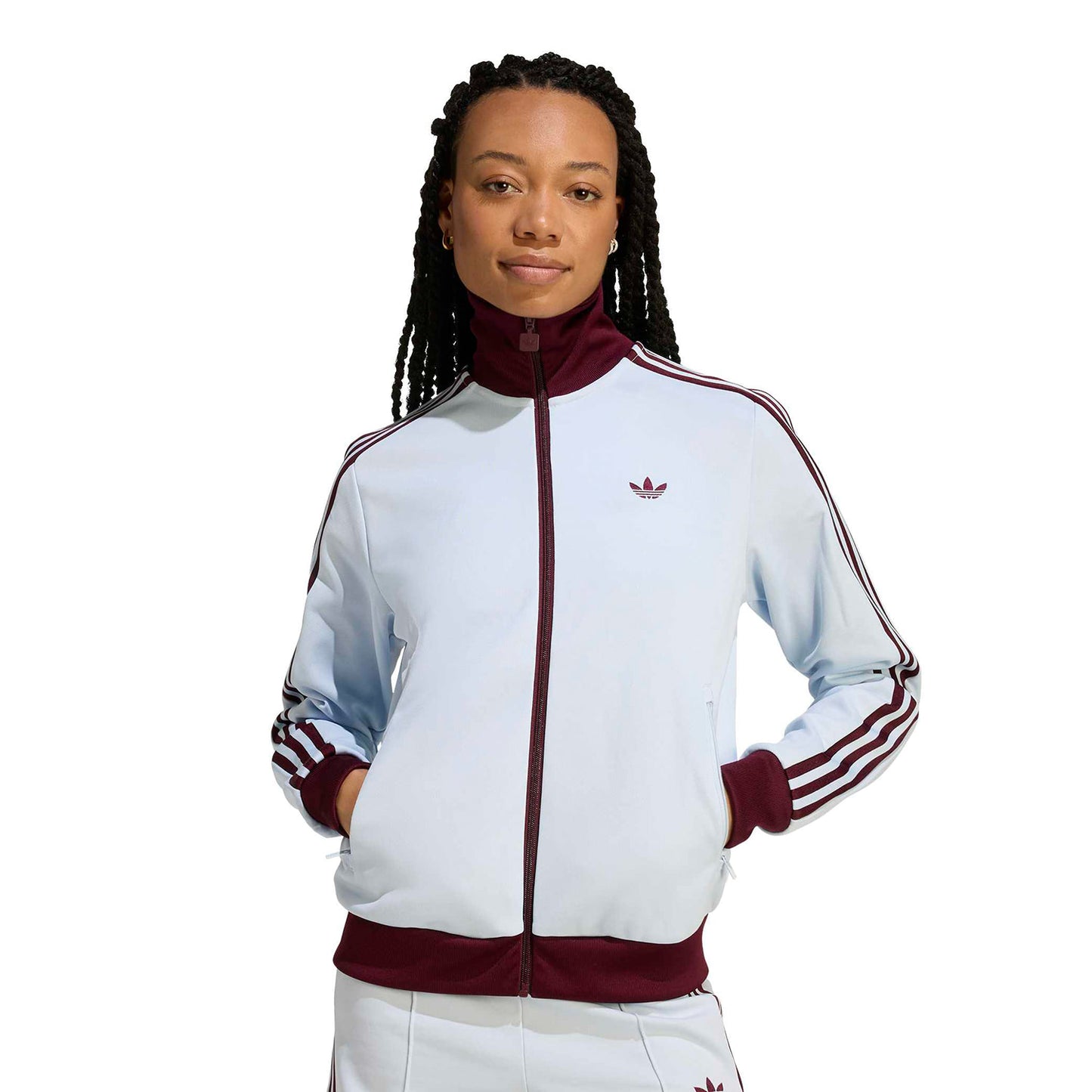 Adidas Originals Classic TT Crystal Sky/Maroon  - KD3741