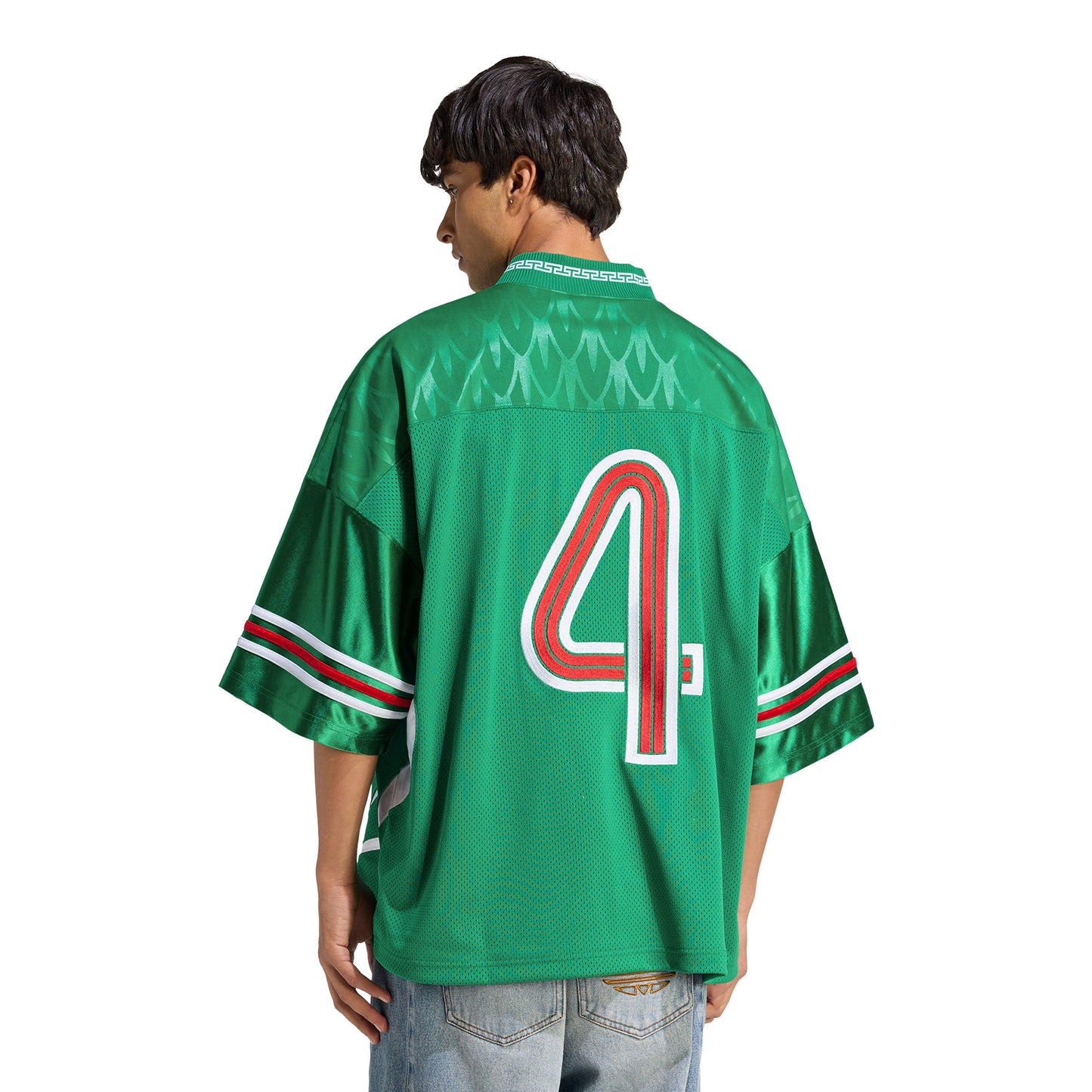 Adidas Jersey Bold Green/White/Better Scarlet  - KD5986