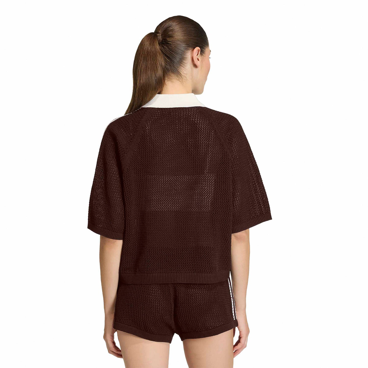 Adidas Originals Crochet Polo Aurora Coffee  - KE0198