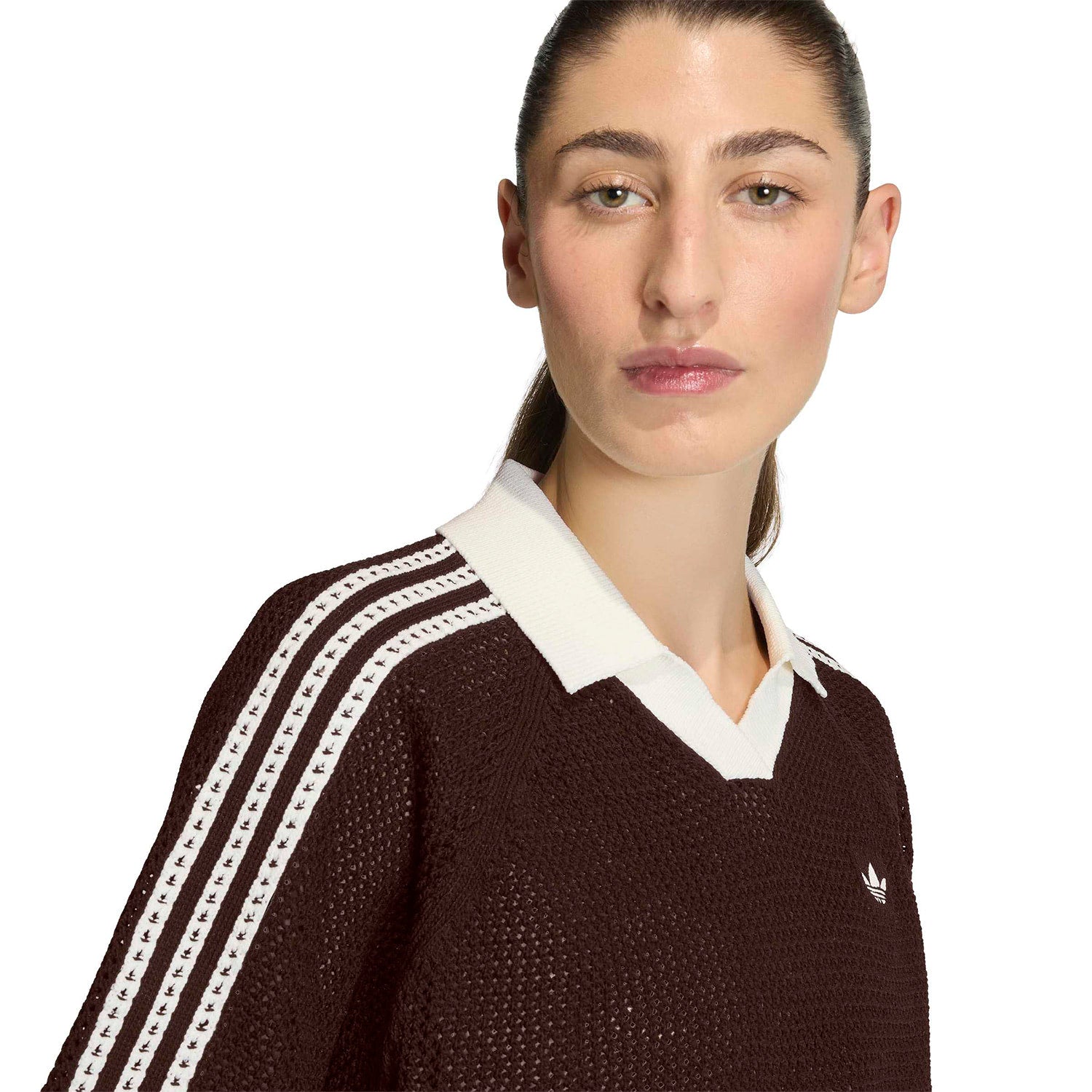 Adidas Originals Crochet Polo Aurora Coffee  - KE0198